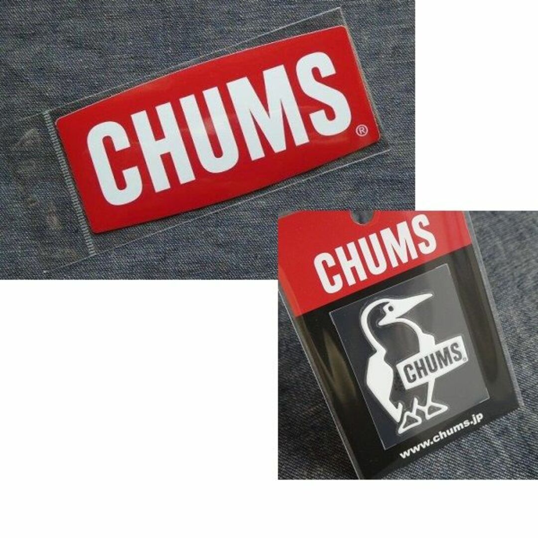 CHUMS(チャムス)のチャムス ステッカー 2枚組 CH62-1072 CH62-1126 メンズのファッション小物(その他)の商品写真