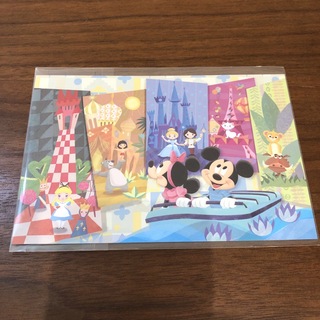 ディズニー(Disney)の●ディズニー イッツアスモールワールド アトラクション ポストカード(写真/ポストカード)