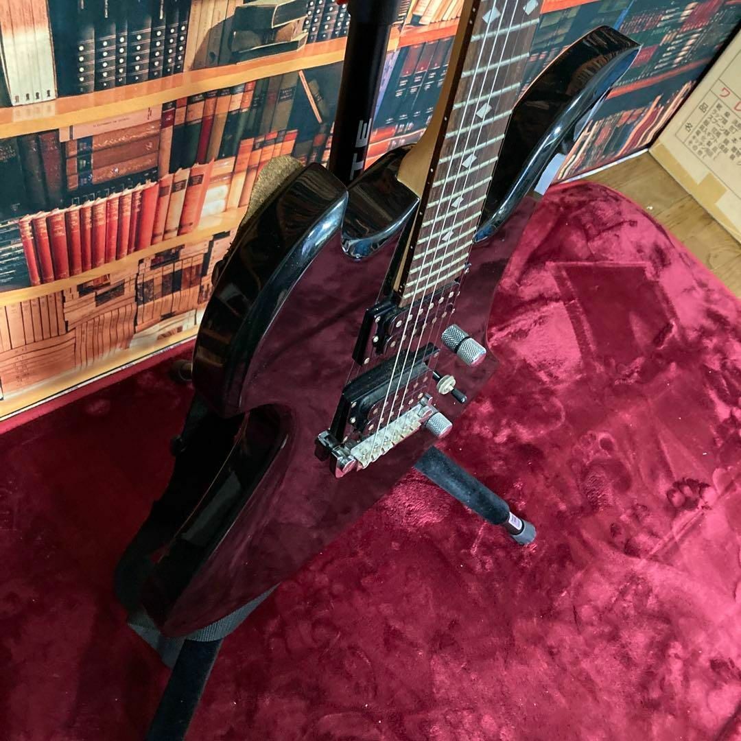 6077】 B.C.Rich モッキンバード 黒 弦交換不要 ビーシーリッチ