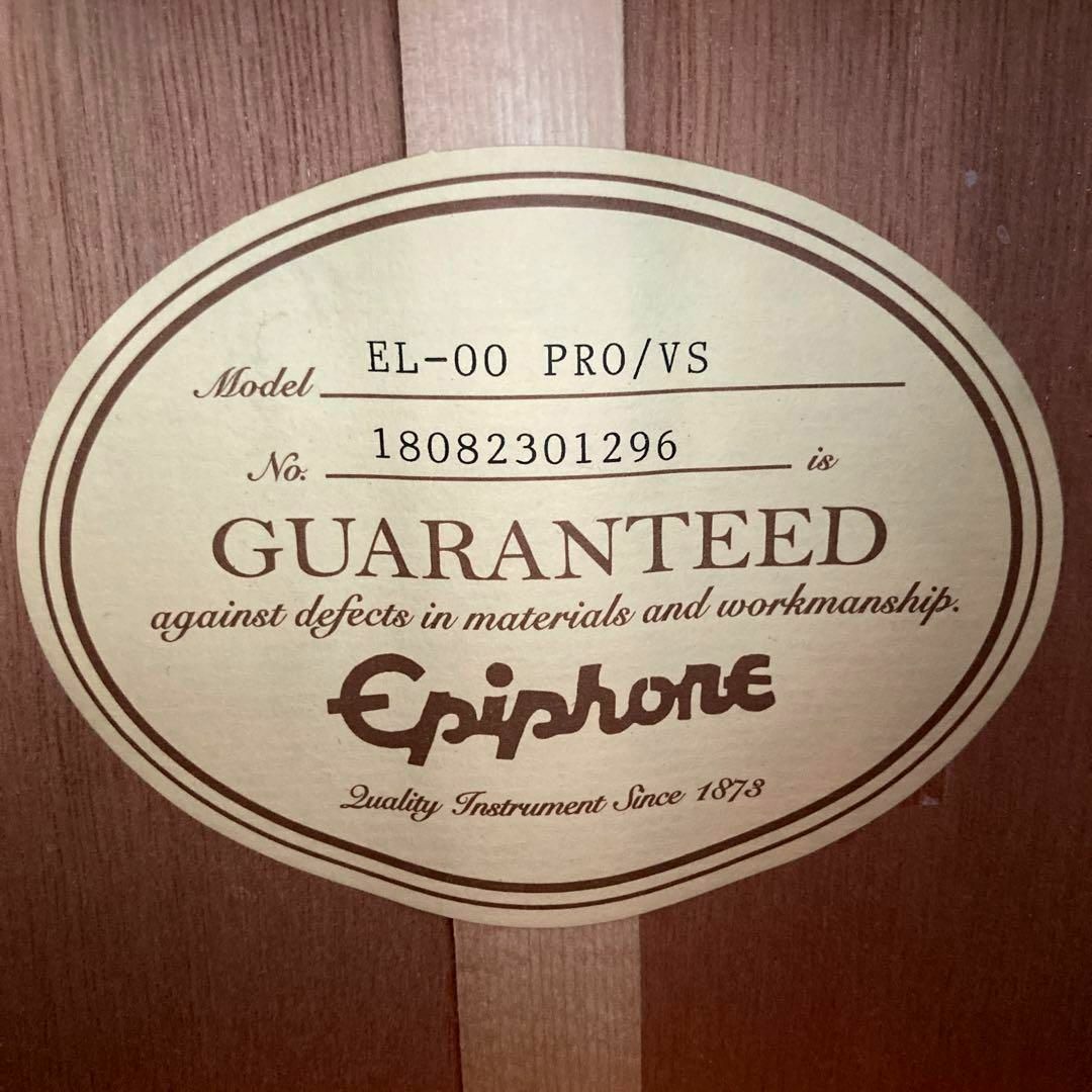 【6097】 EPIPHONE EL-00 PRO VS 弦交換不要 EL-OO