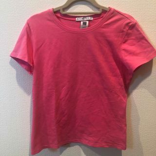 ギャップ(GAP)のGAP  Ｔシャツ　XS  レディース　ピンク　STRETCH  　シンプル(Tシャツ(半袖/袖なし))