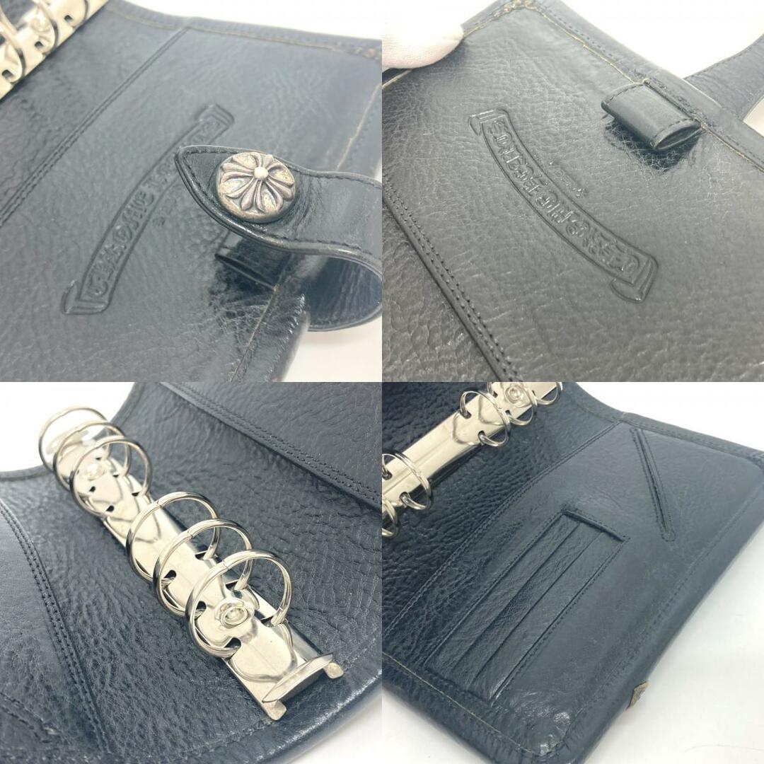 クロムハーツ CHROME HEARTS アジェンダ セメタリー 手帳カバー レザー