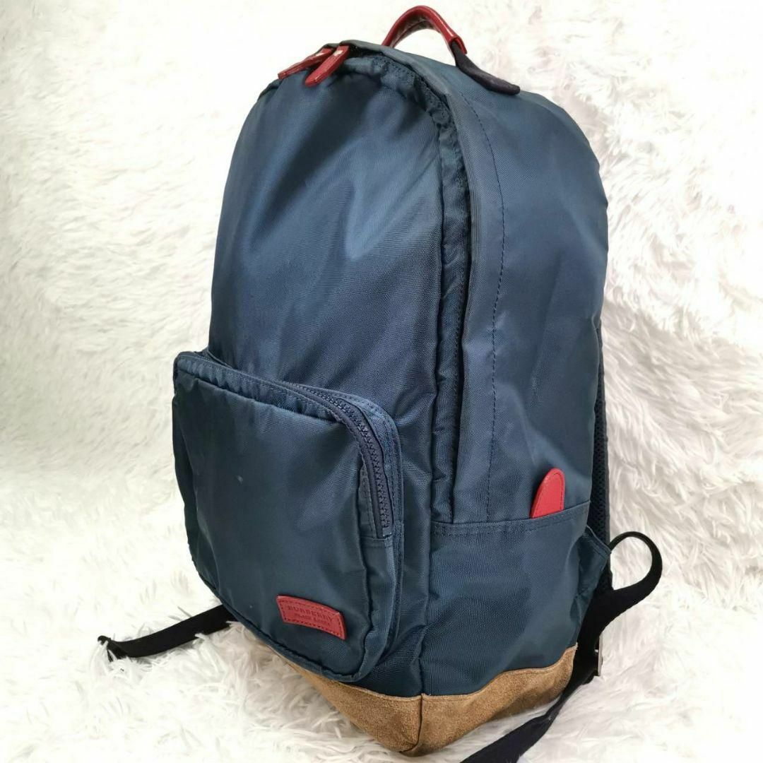 直売値下 美品 バーバリーブラックレーベル リュックサック ビジネス