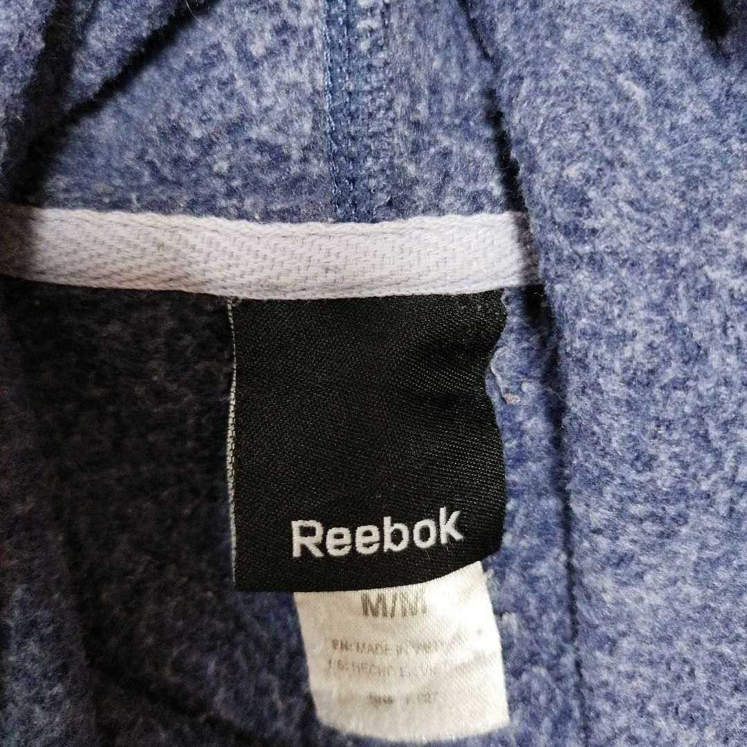 Reebok(リーボック)のREEBOKリーボックパーカーフーディーデカロゴプルオーバーユニセックスネイビー メンズのトップス(パーカー)の商品写真