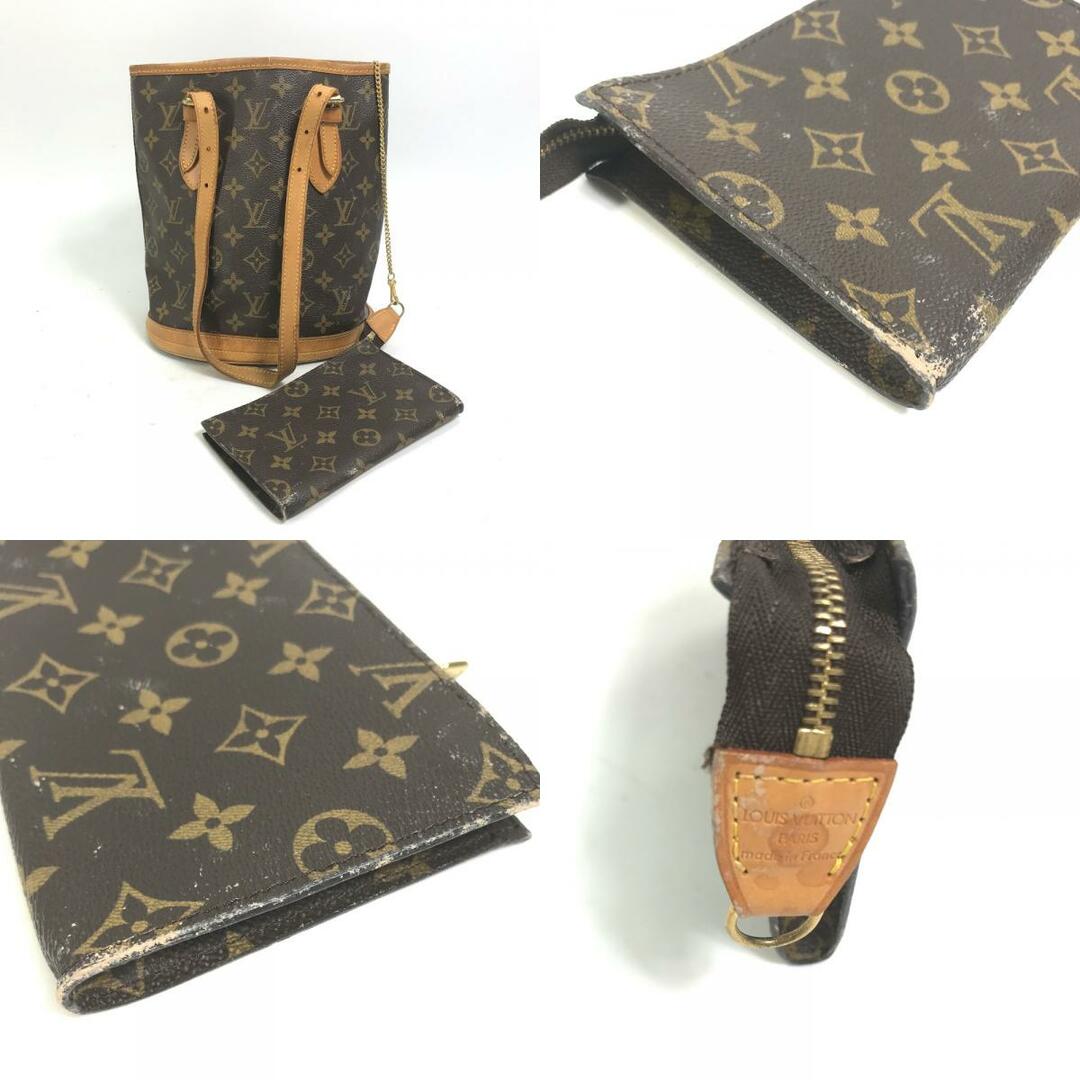 『USED』 LOUIS VUITTON ルイ・ヴィトン バケットポーチ ポーチ モノグラムキャンバス モノグラム