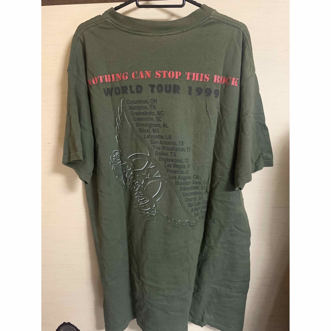 エアロスミス 1999ワールドツアー Tシャツ メンズのトップス(Tシャツ/カットソー(半袖/袖なし))の商品写真