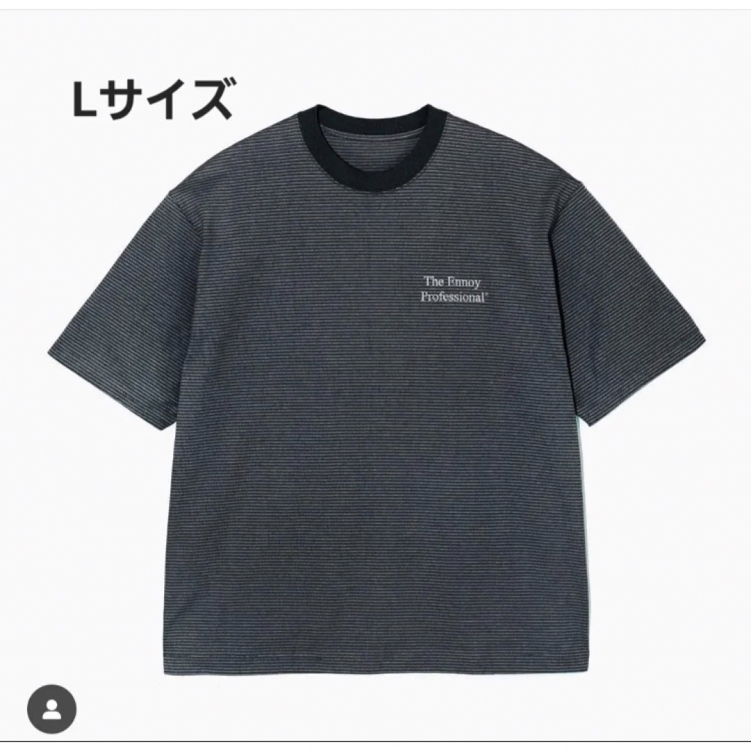 ennoy ボーダー 半袖Tシャツ 2023