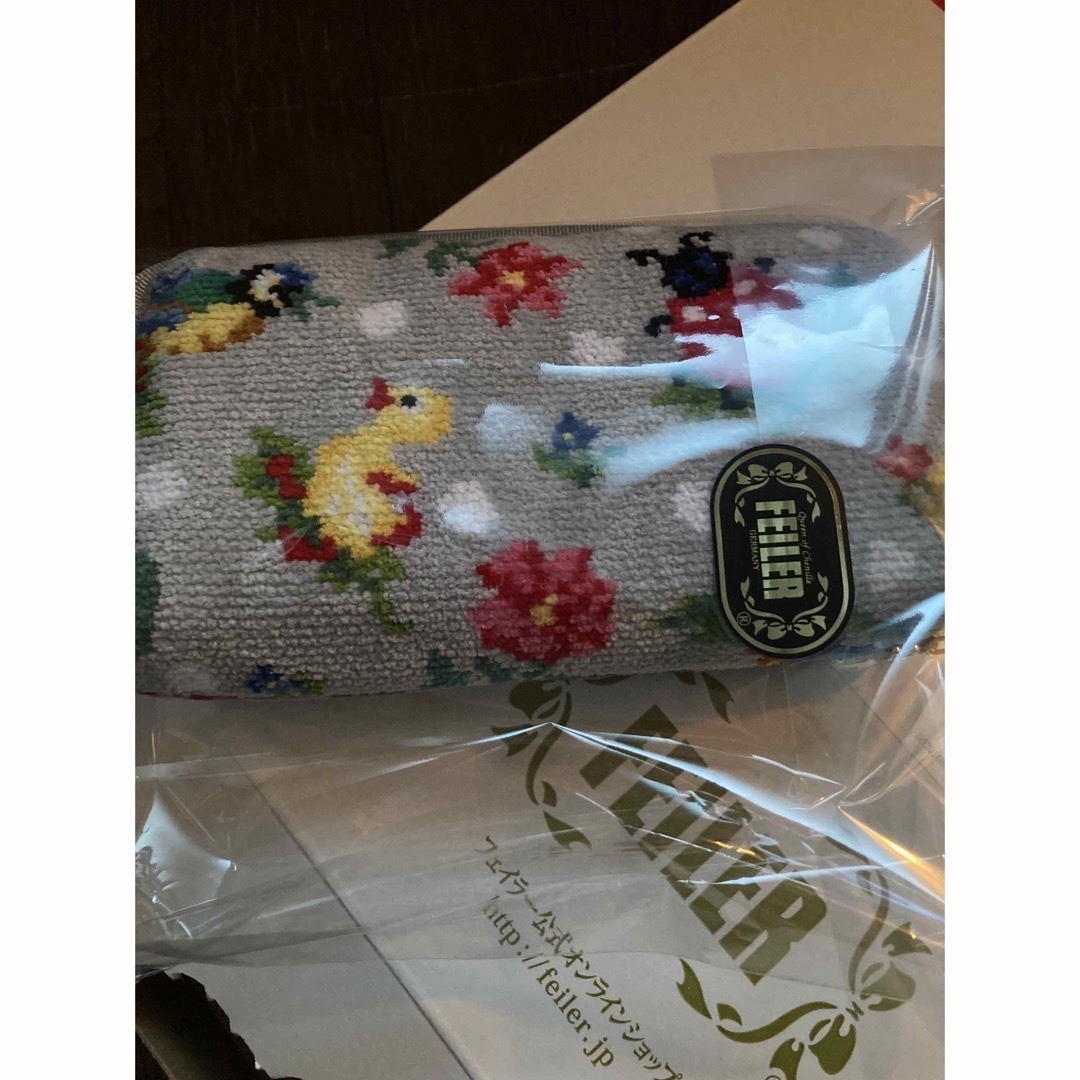 FEILER - フェイラー 便利ポーチ ハイジ グレー 完売品 レアの+kihoku