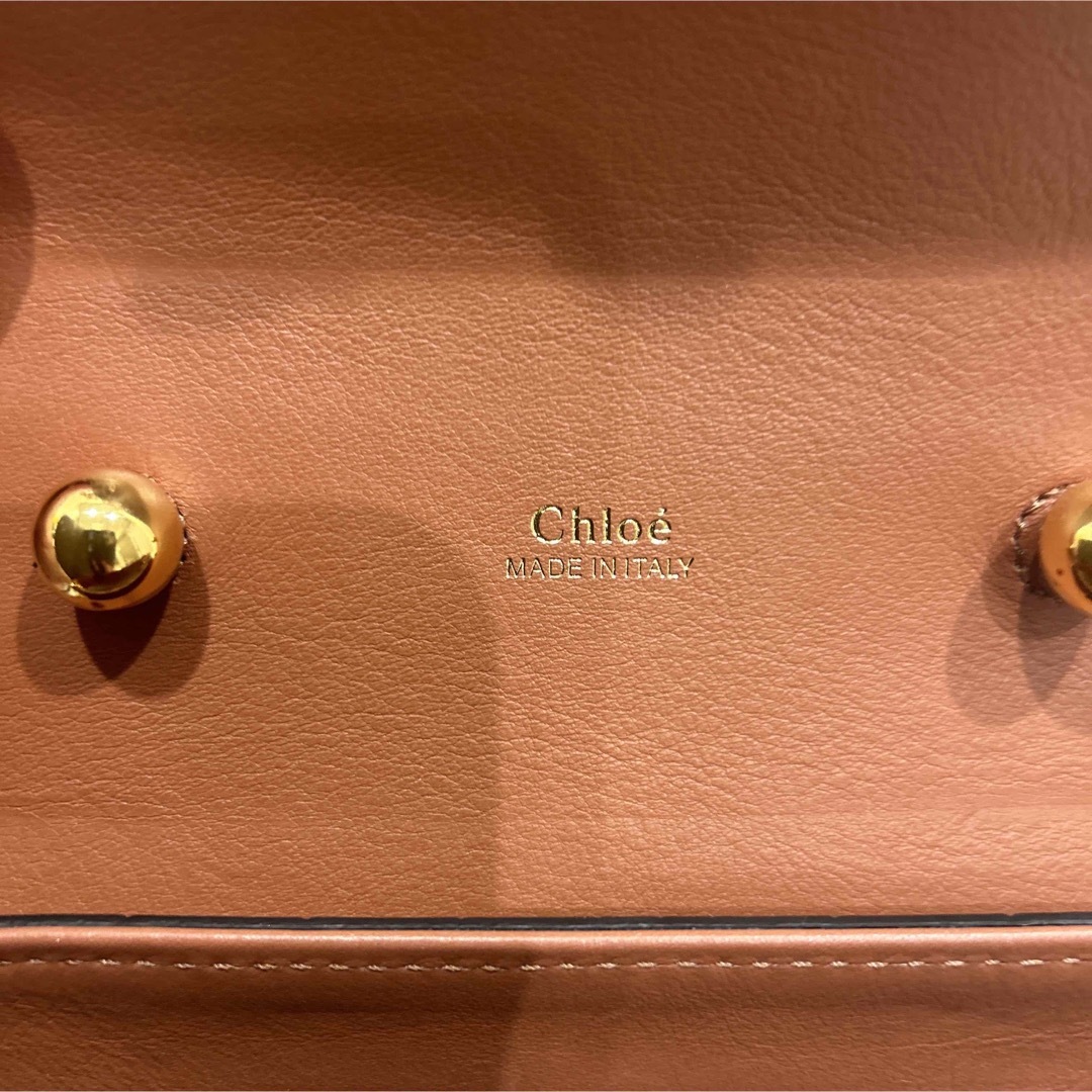 Chloe(クロエ)の【Chloé 】ABYLOCK チェーンショルダーバッグ　バイカラー レディースのバッグ(ハンドバッグ)の商品写真