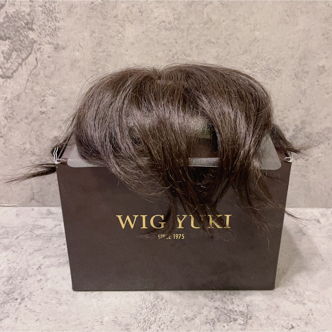 美品 WIG YUKI 高級 ウィッグ ユキ 100％ トップ