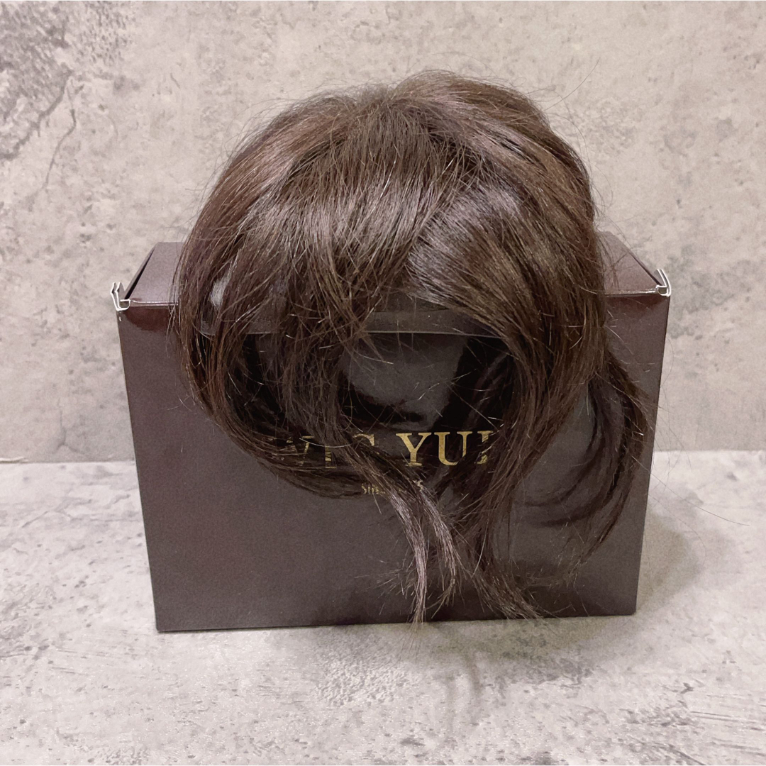 美品 WIG YUKI 高級 ウィッグ ユキ 100％ トップ ウィッグ/エクステ