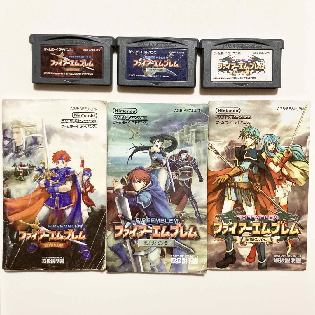 ファイアーエムブレム 烈火の剣 聖魔の光石 GBA アドバンス ソフト セット