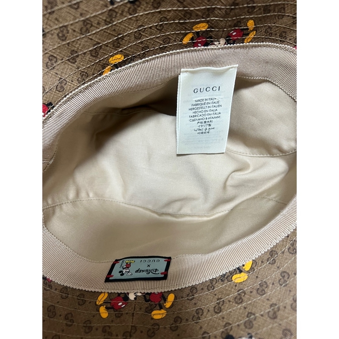 Gucci - GUCCI ミッキーバケットハットの通販 by にに's shop@10/30