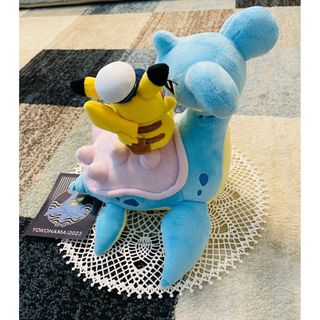 ポケモン - wcs2023 ぬいぐるみ ラプラス&ピカチュウ ヨコハマ