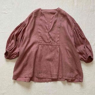 ネストローブ(nest Robe)のnest robe リネンランタンスリーブブラウス(シャツ/ブラウス(長袖/七分))