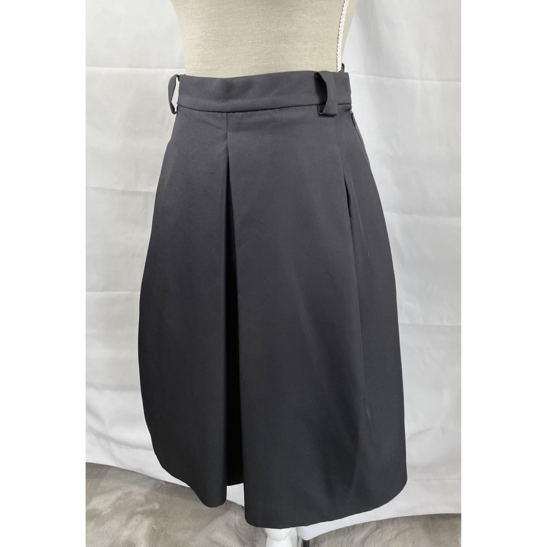 【極美品】TOMORROWLAND　フレアスカート　上品　ブラック　36サイズ 4