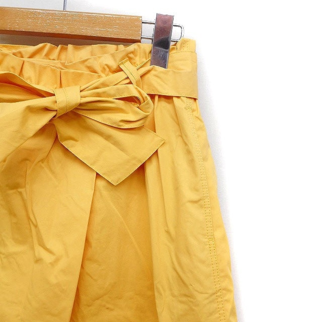 MACPHEE(マカフィー)のマカフィー MACPHEE トゥモローランド フロントクロス フレアスカート レディースのスカート(ひざ丈スカート)の商品写真