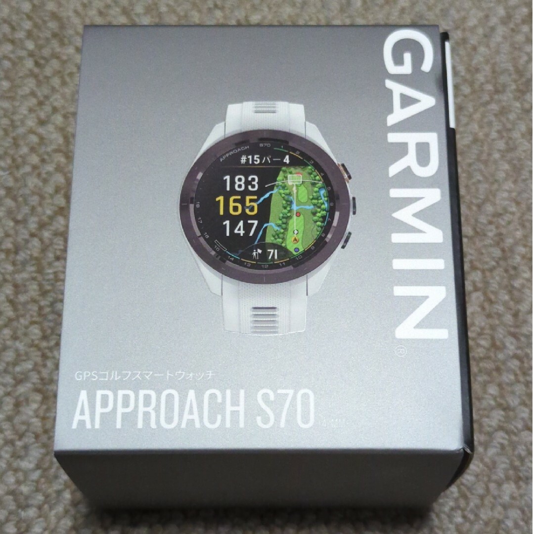 【新品未使用】ガーミン GARMIN Approach S70 42mm