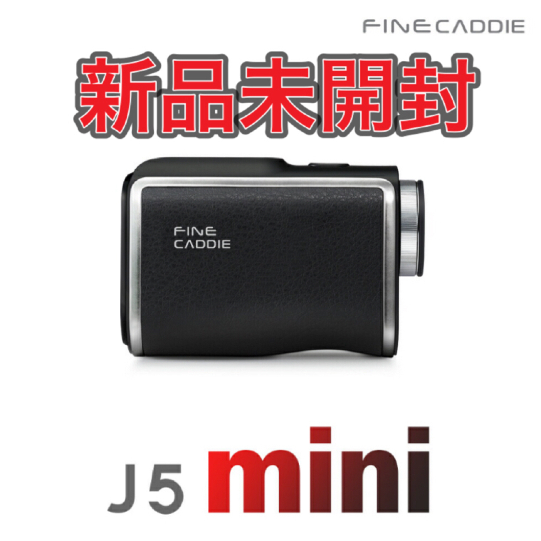 ファインキャディ J5 mini ミニ ゴルフ レーザー距離計 黒 お値下