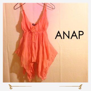 アナップ(ANAP)のANAP☆ビーズ キャミソール(キャミソール)