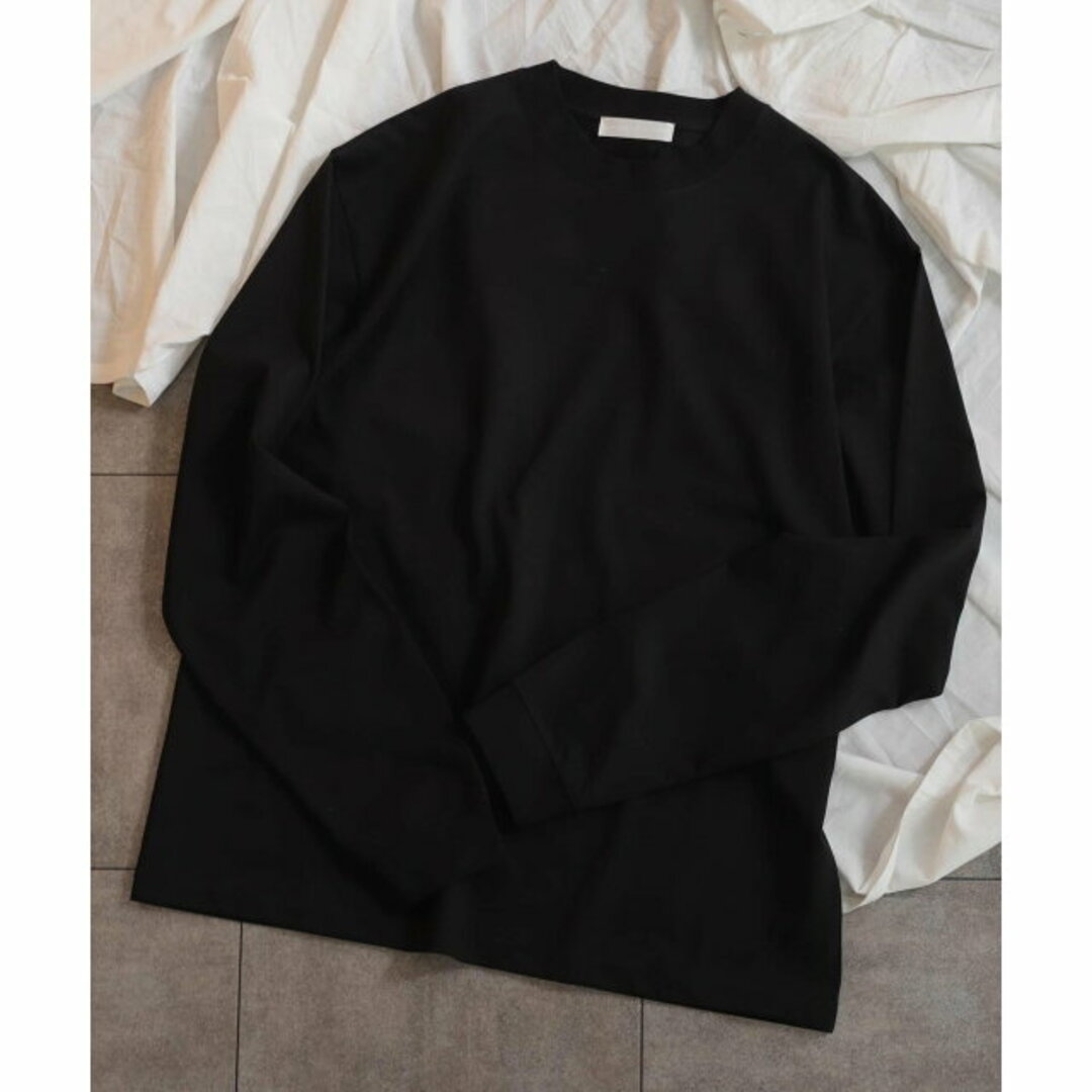 【BLACK】シルケットロングTシャツ