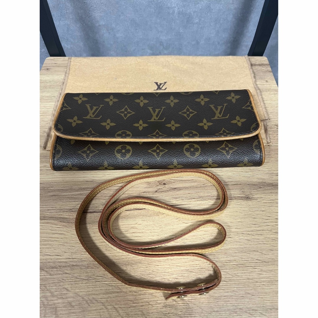 メーカー直売 極美品　ルイヴィトン　ポシェットツイン　CA0070 - ポシェットツイン  LOUISVUITTON☆ルイヴィトン☆ポシェットツインGM☆M51852 GM CA0070 M51852 VUITTON バッグ