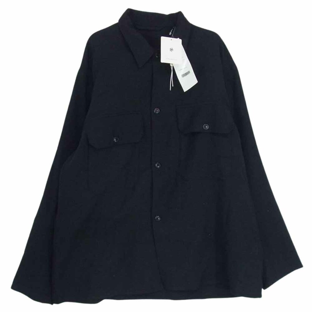 COMOLI - COMOLI コモリ 20AW S03-02007 カシミヤ和紙 CPO オープン