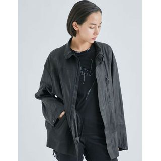 ヨウジヤマモト(Yohji Yamamoto)の【新品】男女兼用 定価292,600円 ヨウジヤマモト 黒 レザージャケット(レザージャケット)