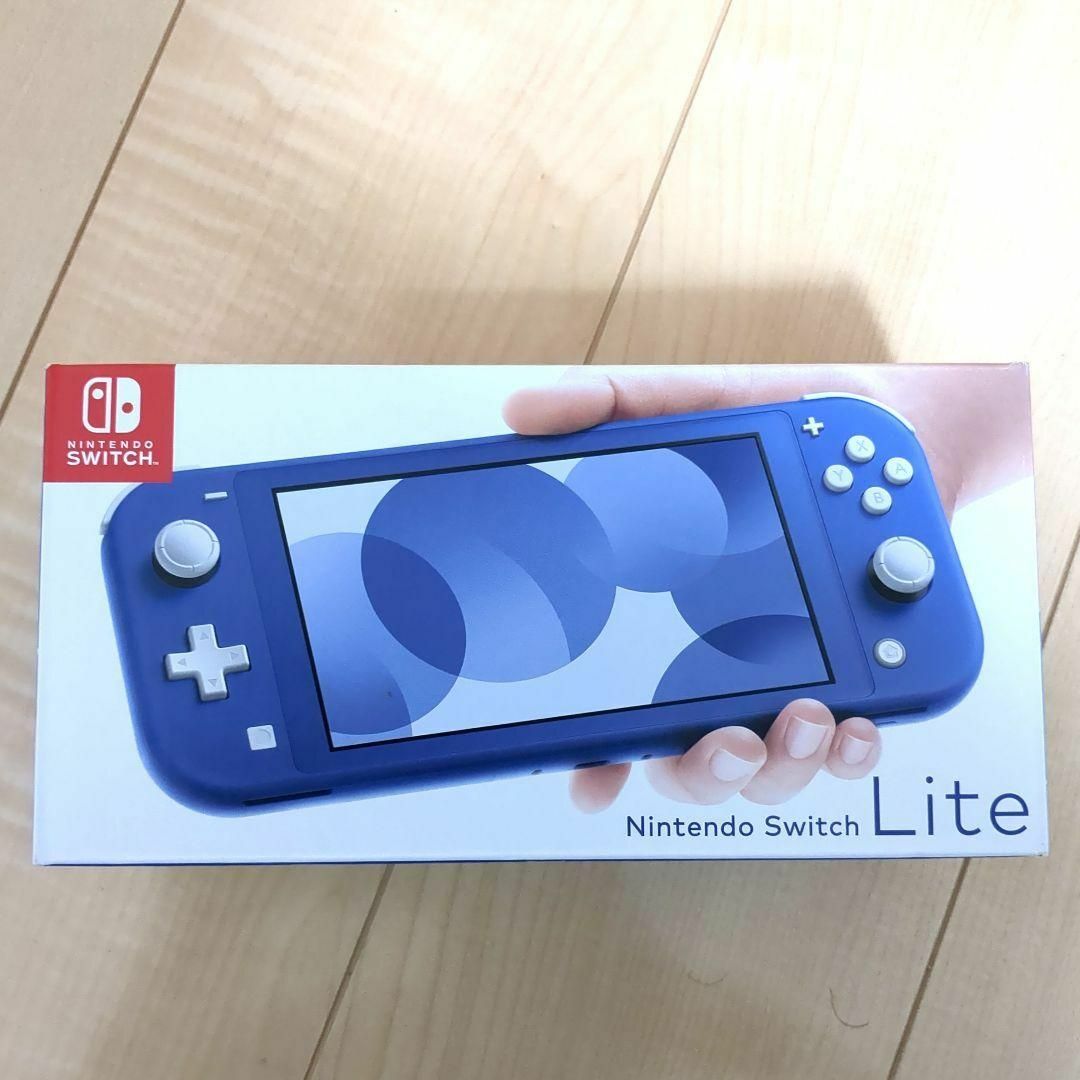 【美品】Nintendo Switch Lite ブルー【64GSDカード付き】