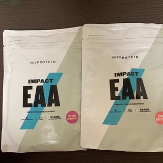 マイプロテイン(MYPROTEIN)のEAA 500g （250g×2）ピンクグレープフルーツ　ラズベリーレモネード(トレーニング用品)