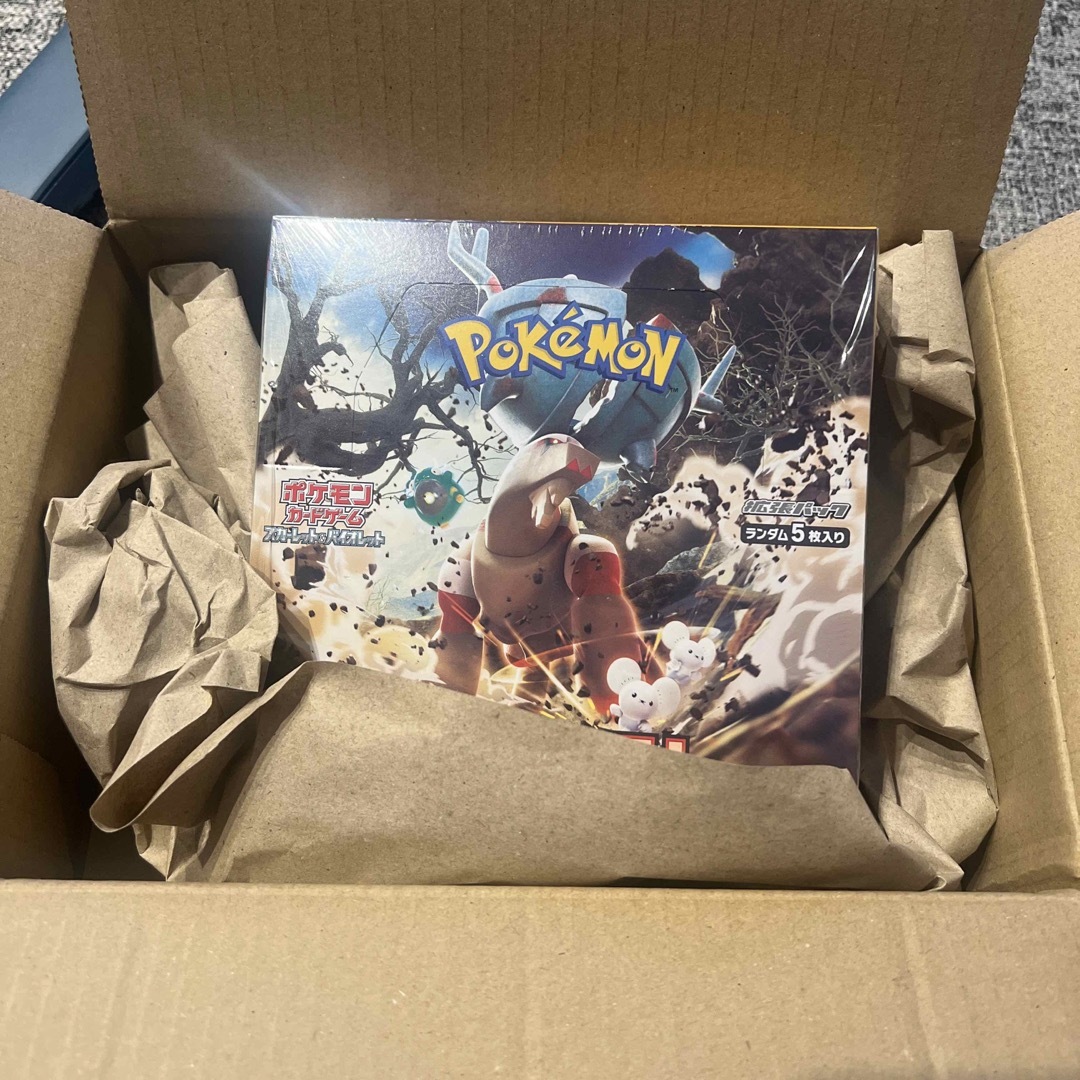 ポケモン(ポケモン)のクレイバースト 1box シュリンク付き エンタメ/ホビーのトレーディングカード(Box/デッキ/パック)の商品写真