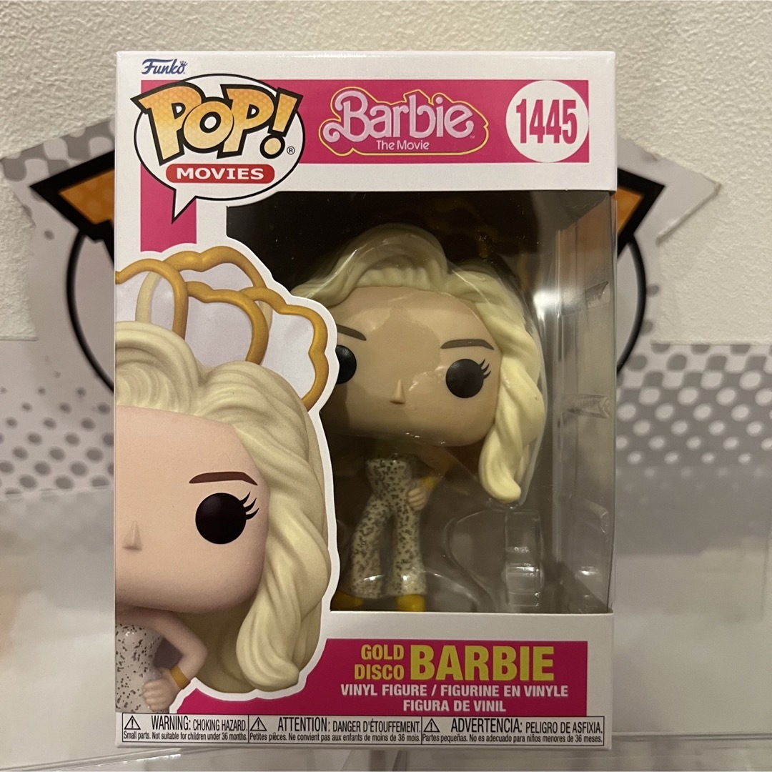 FUNKO POP! 映画版　Barbie バービー　ゴールドディスコバービー