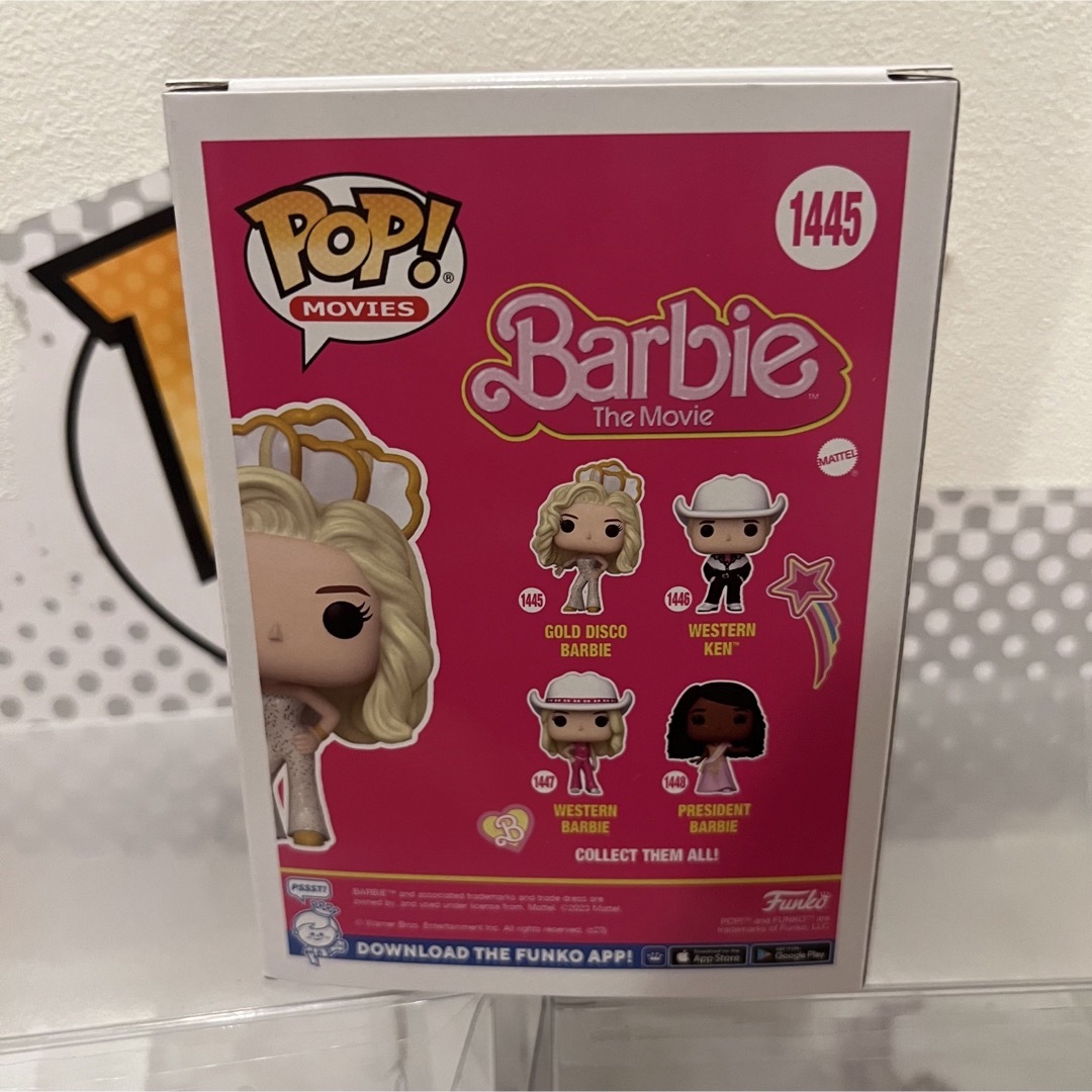 FUNKO POP! 映画版　Barbie バービー　ゴールドディスコバービー 2