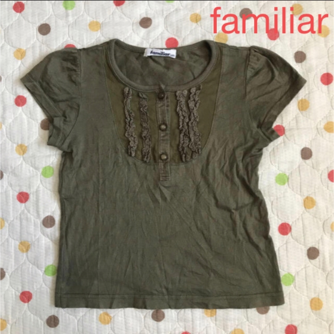 familiar(ファミリア)のファミリア  120cm キッズ/ベビー/マタニティのキッズ服女の子用(90cm~)(Tシャツ/カットソー)の商品写真