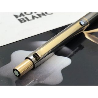 モンブラン(MONTBLANC)の価値あるレア銘品総チタニウム張り★Sライン・チタン＆ゴールドプレート★モンブラン(ペン/マーカー)