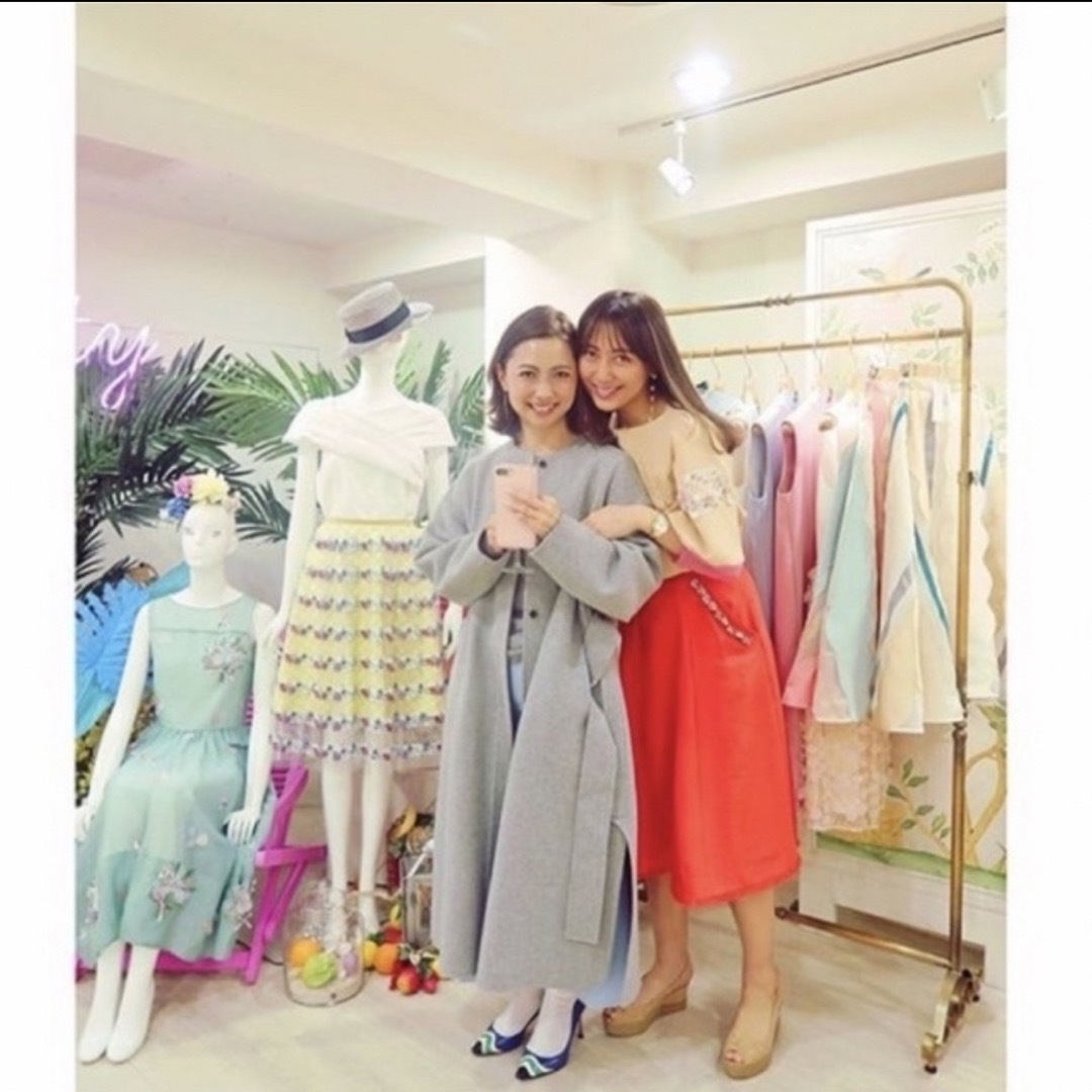新品Chesty♡ビジューカラースカート-