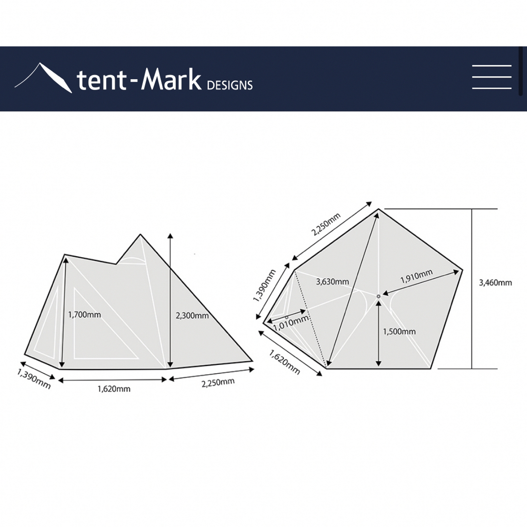 tent-Mark DESIGNS(テンマクデザイン)の新品 テンマクデザイン サーカスTC コンフォートソロ スポーツ/アウトドアのアウトドア(テント/タープ)の商品写真