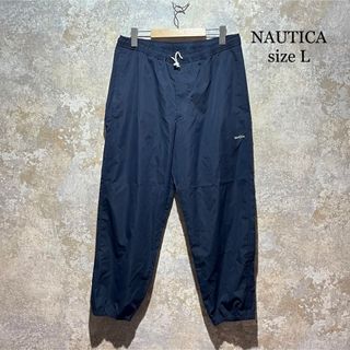 ノーティカ NAUTICA 半袖 シルクシャツ ボックスシャツ メンズL /eaa339193