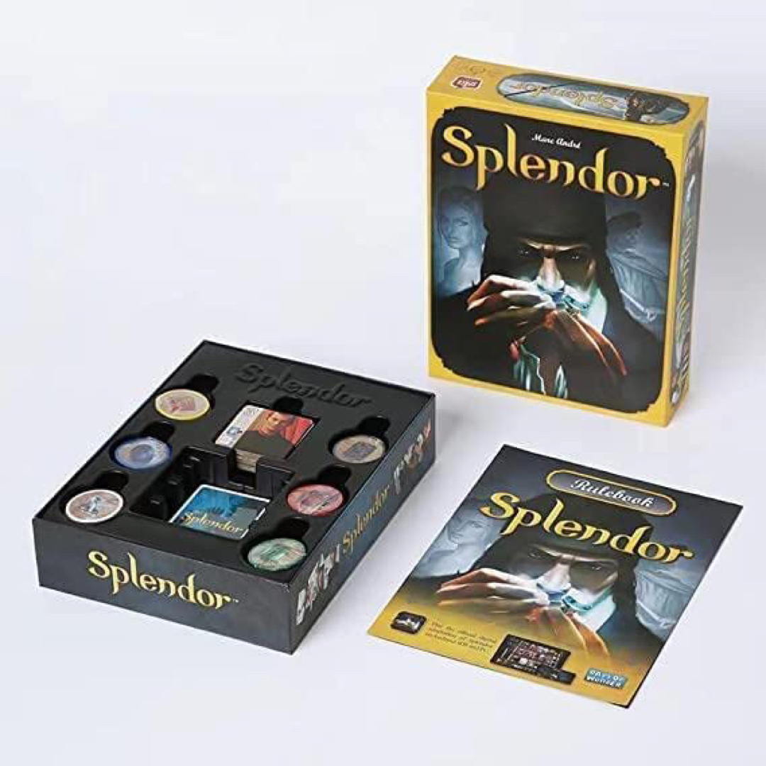 宝石の煌き Splendor スプレンダー ボードゲーム 英語版 エンタメ/ホビーのテーブルゲーム/ホビー(人生ゲーム)の商品写真