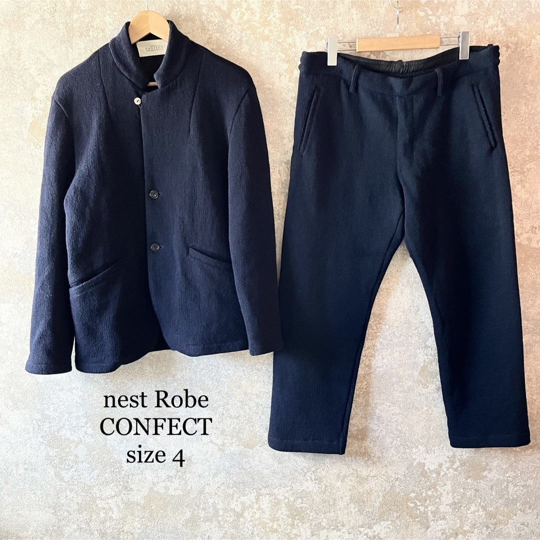 nest Robe CONFECT ネストローブコンフェクト ウールセットアップパンツ季節感春秋冬