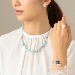 アガット(agete)の【美品❣️即日発送】カラーストーン　ブレスレット　バングル／アガットagete(ブレスレット/バングル)