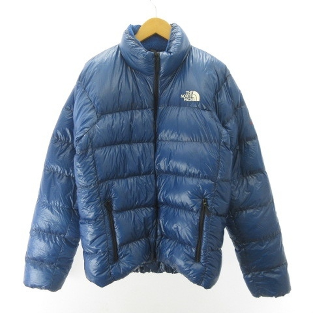 【人気】North Face ヌプシ メンズ　ノースフェイス　ブルー　青　ダウン