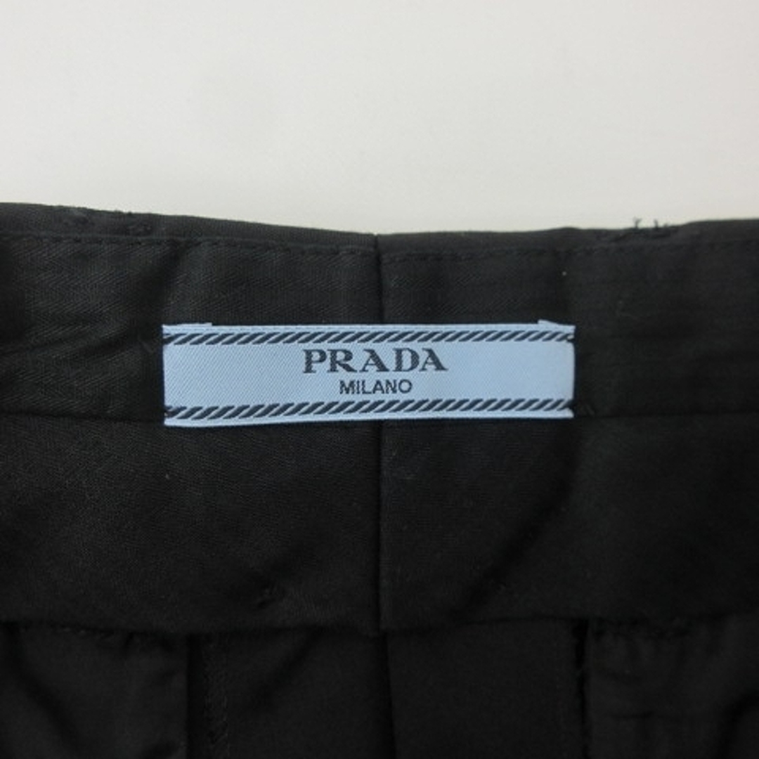 PRADA - プラダ スラックス パンツ ウール 近年 ブラック 黒 40 M