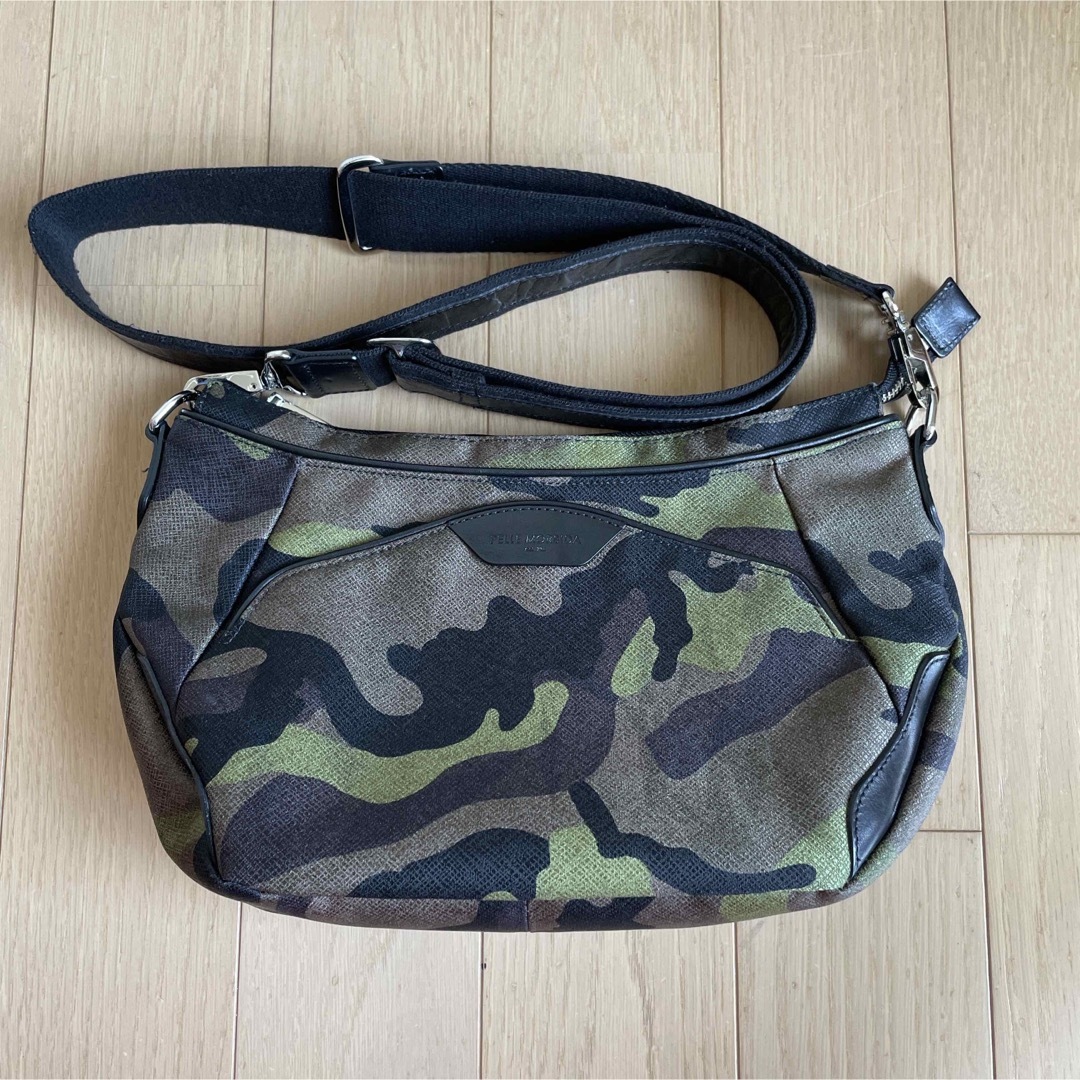 PELLE MORBIDA - ペッレモルビダ PELLE MORBIDAカモフラボディバッグ