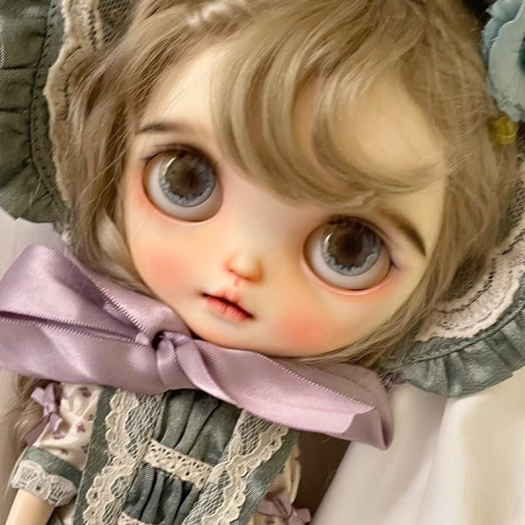 カスタムブライス ドール かわいい きれい キラキラ 海外作家様 幼いの
