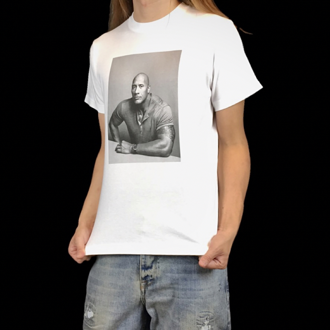 新品 ドウェインジョンソン ザロック プロレスラー ワイルドスピード Tシャツ メンズのトップス(Tシャツ/カットソー(半袖/袖なし))の商品写真