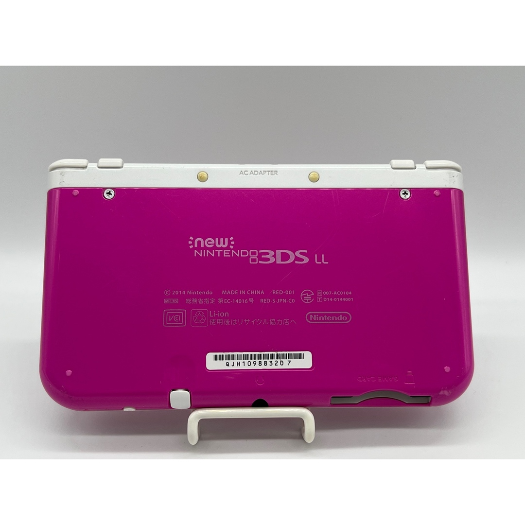 完品・液晶美品】ニンテンドー3DS LL ピンクホワイト 本体 動作品