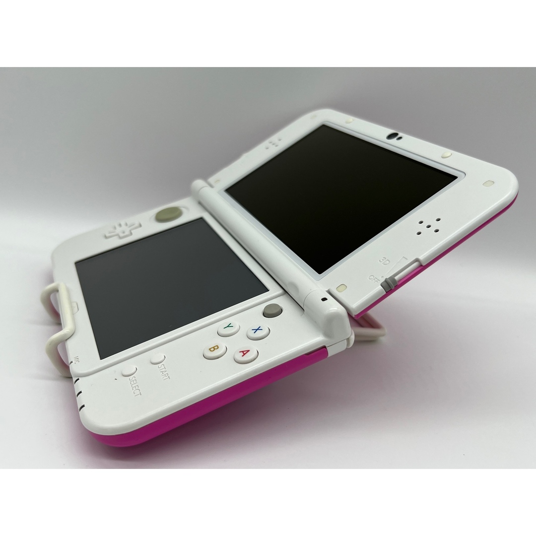 液晶美品】Newニンテンドー3DS LL ピンク×ホワイト 本体 動作品 - www