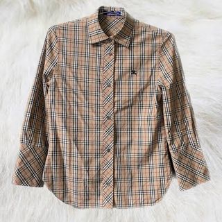 バーバリーブルーレーベル(BURBERRY BLUE LABEL)のBurberry BLUELABEL 七分袖シャツ(シャツ/ブラウス(長袖/七分))