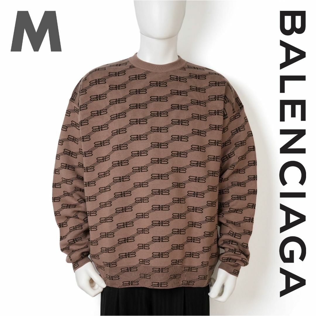新品 Balenciaga BB MONOGRAM セーター M